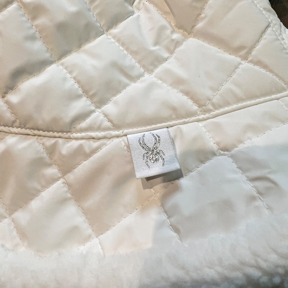 Spyder Women's Reversible Sherpa faux fur Bucket Hat white ski snowboard NWT - Picture 5 of 12